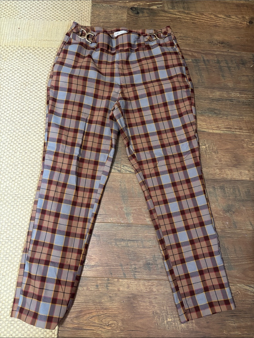 Cato Plaid Dress Pants